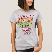 Das ist mein Tee-Shirt Punny Funny Niedlich Pastel T-Shirt (Vorderseite)