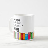 Das ist mein Teetrinken, Bücherlesen Kaffeetasse (Vorderseite Links)