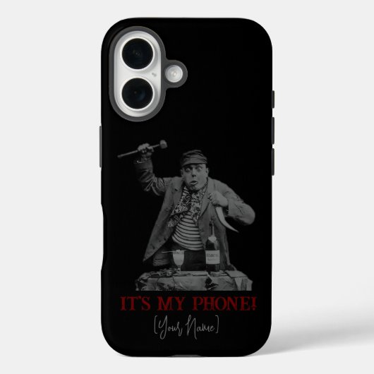 "Das ist mein Telefon!" Case-Mate iPhone Hülle (Rückseite)