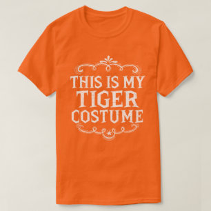 Das ist mein Tigerkostüm Funny Lazween T-Shirt