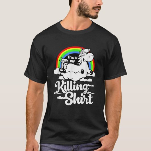 Das ist mein tödliches Einhorn T-Shirt (Vorderseite)