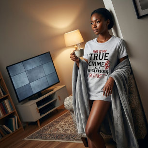 Das ist mein True Crime T-Shirt