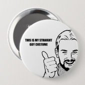 Das ist mein Typ-Kostüm Button (Vorne & Hinten)