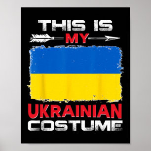 Das ist mein ukrainisches Kostüm Ukraine  Poster