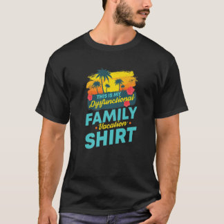 Das ist mein unfunktionaler Familienurlaub | Stran T-Shirt