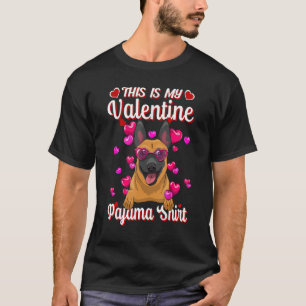 Das ist mein Valentine Pajama Shirt Belgisch Malin