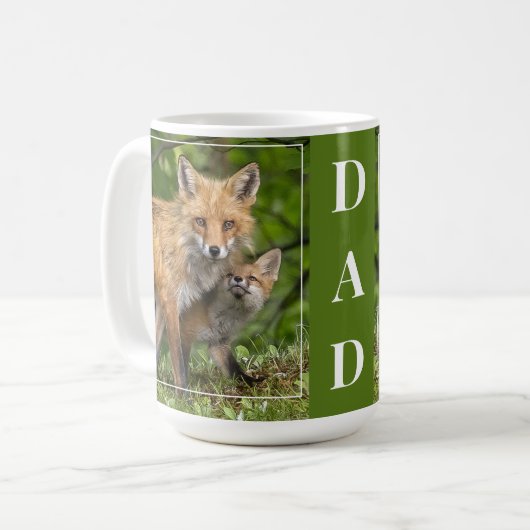 Das ist mein Vater mit Text Kaffeetasse (Vorderseite Links)