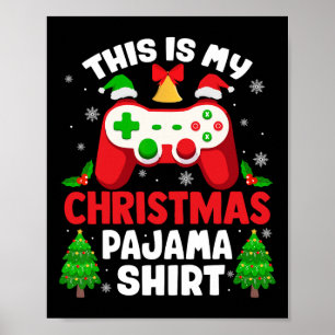 Das ist mein Video-Videospielkontor zu Weihnachten Poster
