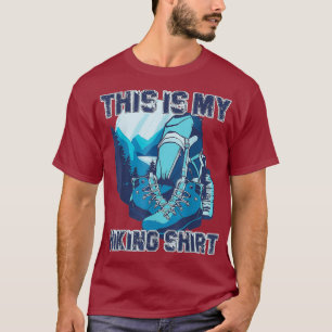 Das ist mein Wander-Shirt Hiker-Geschenk Lustiges T-Shirt