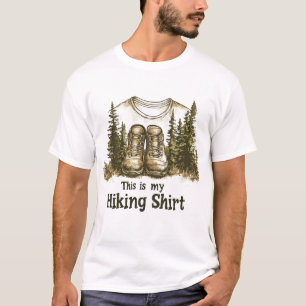 Das ist mein WanderShirt Witziges Wanderstiefeldes T-Shirt