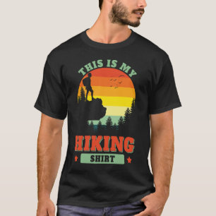 Das ist mein Wanderwanderweg im Freien Rückpacken T-Shirt