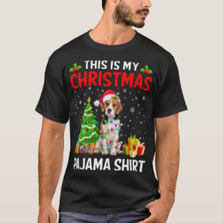 Das ist mein Weihnachts-Beagle Dog Pajama Xmas Lig T-Shirt