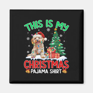 Das ist mein Weihnachts Pajama Apoo Dog Liebhaber Magnet