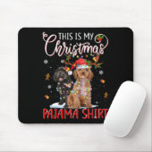 Das ist mein Weihnachts-Pajama Apoo Weihnachtslich Mousepad (Mit Mouse)