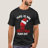 Das ist mein Weihnachts-Pajama-Boxen-Mixed Martial T-Shirt (Vorderseite)