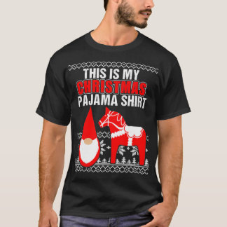 Das ist mein Weihnachts Pajama Dala Horse Gnome To T-Shirt
