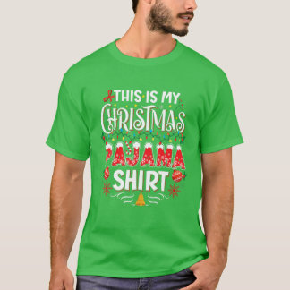 Das ist mein Weihnachts-Pajama, das zu Weihnachten T-Shirt