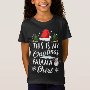 Das ist mein Weihnachts-Pajama, das zu Weihnachten T-Shirt