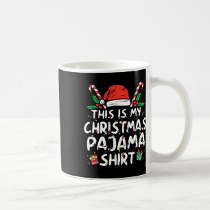 Das ist mein Weihnachts Pajama Fun Xmas Pjs Männer Kaffeetasse