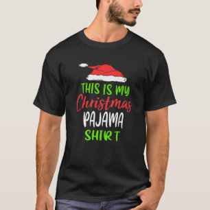 Das ist mein Weihnachts-Pajama-Funny-Kostüm für Fa T-Shirt