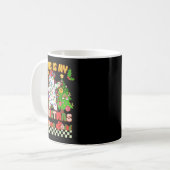 Das ist mein Weihnachts-Pajama-Funny-Lar-Bär-Dabbi Kaffeetasse (Vorderseite Links)