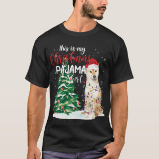 Das ist mein Weihnachts Pajama Funny Shiba Inu Dog T-Shirt
