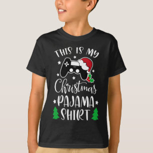 Das ist mein Weihnachts Pajama Funny Video Game Ch T-Shirt