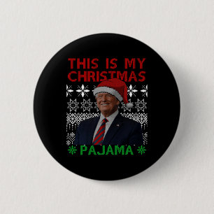 Das ist mein Weihnachts Pajama Funny Xmas Match Tr Button