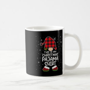 Das ist mein Weihnachts Pajama Gnome Xmas Red Kari Kaffeetasse