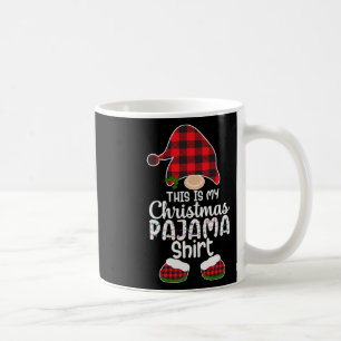Das ist mein Weihnachts Pajama Gnome Xmas Red Kari Kaffeetasse