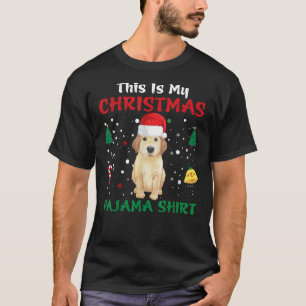 Das ist mein Weihnachts Pajama Golden Retriever Do T-Shirt