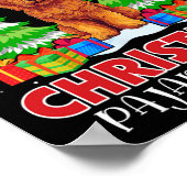 Das ist mein Weihnachts Pajama Goldendoodle Dog Xm Poster (Ecke)