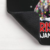 Das ist mein Weihnachts Pajama Great Dane Dovers L Mousepad (Ecke)