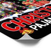 Das ist mein Weihnachts Pajama Great Dane Dovers L Poster (Ecke)