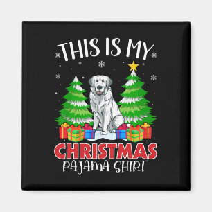 Das ist mein Weihnachts Pajama Große Pyrenäen Dog Magnet