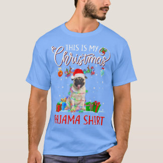 Das ist mein Weihnachts-Pajama-Mops T-Shirt