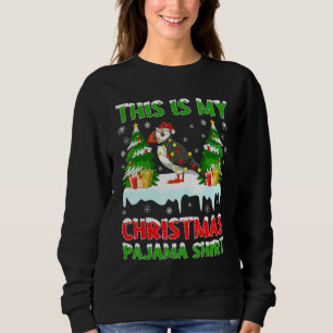 Das ist mein Weihnachts-Pajama Puffin Sweatshirt