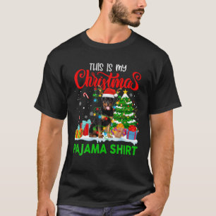 Das ist mein Weihnachts-Pajama Rottweiler-Kostüm C T-Shirt
