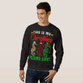 Das ist mein Weihnachts-Pajama-Seepferd Lover Sant Sweatshirt (Vorne ganz)