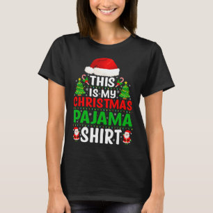 Das ist mein Weihnachts Pajama Shirt Funny Xmas Pj