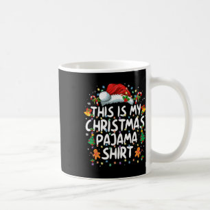 Das ist mein Weihnachts Pajama Shirt Funny Xmas Pj Kaffeetasse