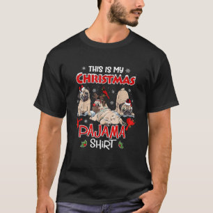 Das ist mein Weihnachts-Pajama-Shirt-Hund Weihnach T-Shirt