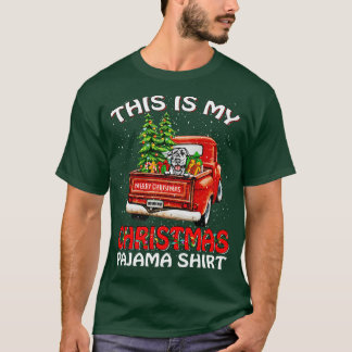 Das ist mein Weihnachts-Pajama-Shirt Irish Wolfhou T-Shirt