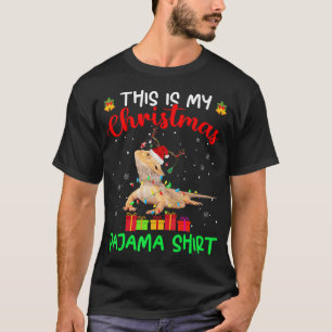 Das ist mein Weihnachts-Pajama-Shirt Santa Barta T-Shirt