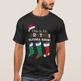 Das ist mein Weihnachts-Pajama-Shirt-T - Shirt