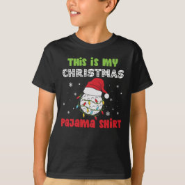 Das ist mein Weihnachts-Pajama-Shirt-Thema T-Shirt