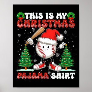 Das ist mein Weihnachts-Pajama-Shirt verkaufen Boy Poster