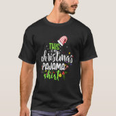 Das ist mein Weihnachts-Pajama-Shirt Weihnachten P T-Shirt (Vorderseite)