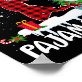 Das ist mein Weihnachts-Pajama-Sketch-Player Karie Poster (Ecke)