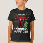 Das ist mein Weihnachts-Pajama-Sketch-Player Karie T-Shirt (Vorderseite)